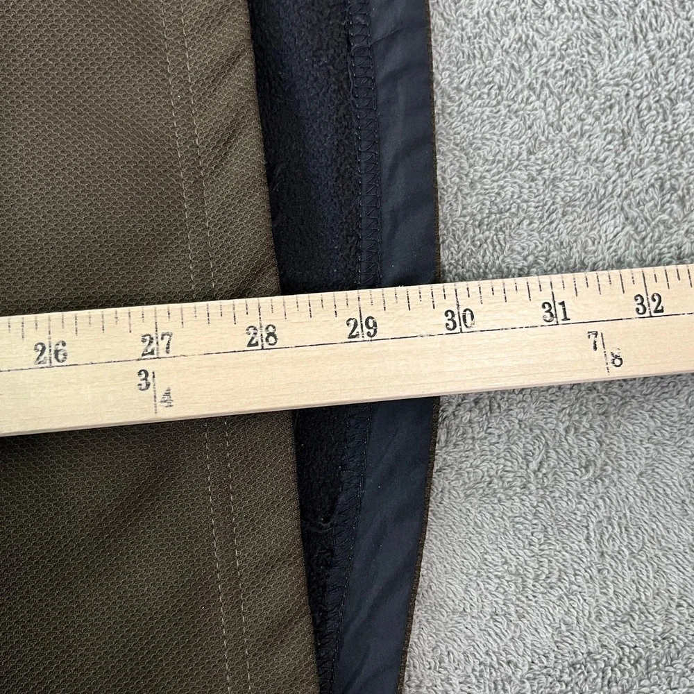 Solaris Sweater Mens XL Olive Green Pullover Jacket 1/4 Zip Long Sleeve Athletic